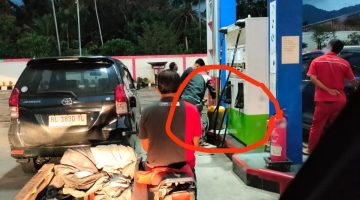 SPBU Seuneubok Pasieraja Disorot : Jerigen Didahulukan, Regulasi Disingkirkan?