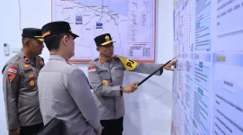 Kapolda Aceh Tinjau Posyan Ops Ketupat Seulawah 2026 di Pidie Jaya, Pastikan Kesiapan Pengamanan Arus Mudik