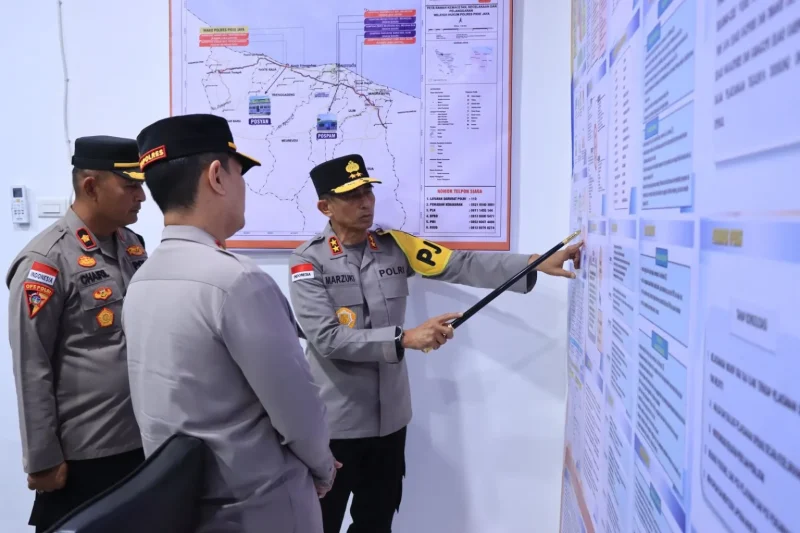 Kapolda Aceh Tinjau Posyan Ops Ketupat Seulawah 2026 di Pidie Jaya, Pastikan Kesiapan Pengamanan Arus Mudik