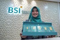 Harga Emas Merangkak Naik, BSI Pastikan Stok Emas Aman