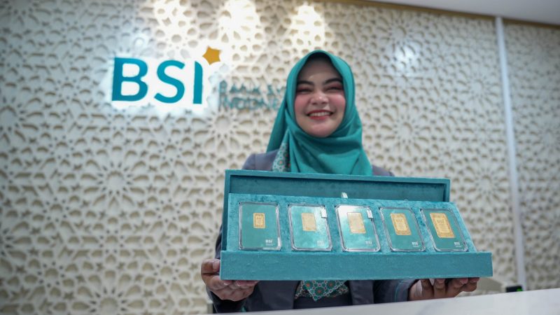 Harga Emas Merangkak Naik, BSI Pastikan Stok Emas Aman