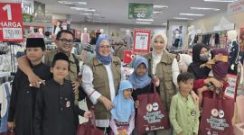Wujudkan Mimpi Lebaran: KNPS Indonesia dan Hj. Rany Mauliani Ajak Puluhan Anak Yatim Belanja di Mall