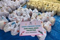 Menjemput Senyum di Balik Duka : Satibi Usap Air Mata AnakYatim Korban Bencana di Bireuen Lewat Kado Lebaran