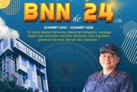 HUT ke-24 BNN, Komitmen Tanpa Henti Bersihkan Negeri dari Narkoba