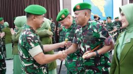 Pangdam Iskandar Muda Pimpin Upacara Sertijab dan Tradisi Satuan Pejabat Kodam IM