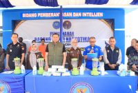  BNN Aceh Musnahkan Hampir 5 Kilogram  Narkotika Jenis  Sabu